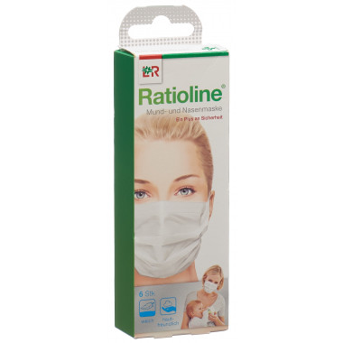 Maschera bocca-naso Ratioline 6 pezzi