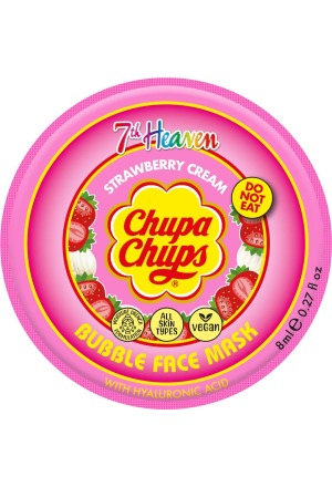 7TH HEAVEN Maschera a bolle d'aria Chupa Chups Strawb Cr 8ml