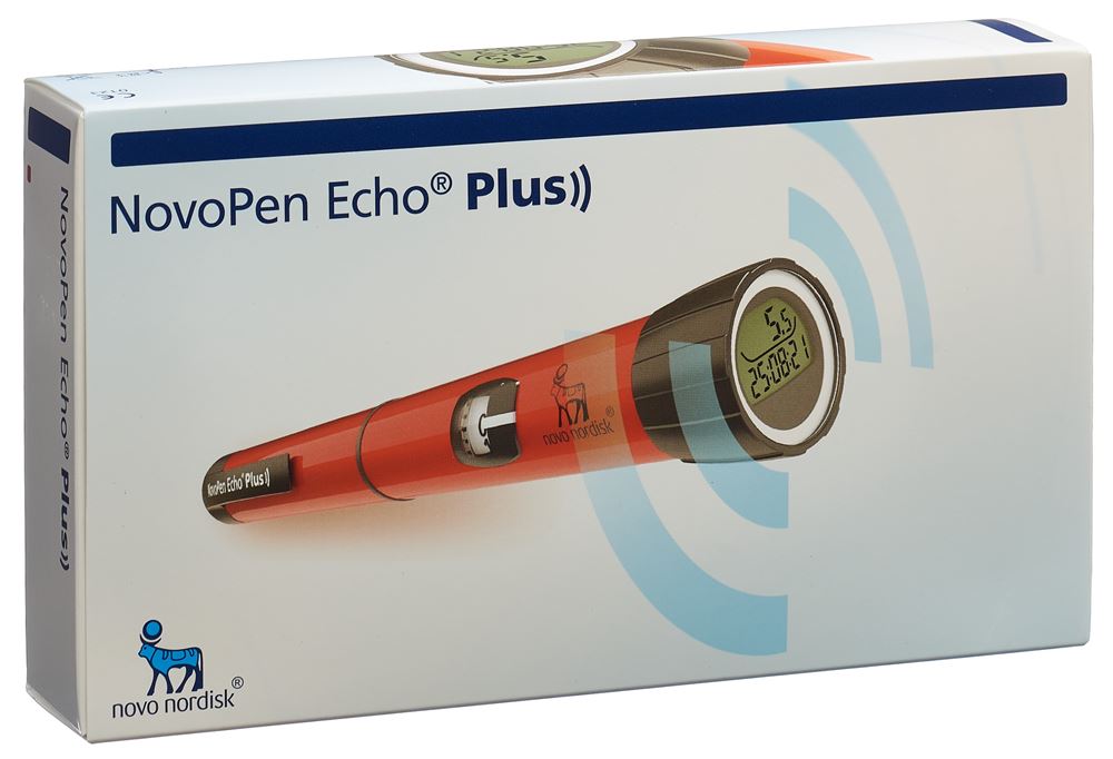 NOVOPEN ECHO PLUS dispositivo di iniezione rosso (n)