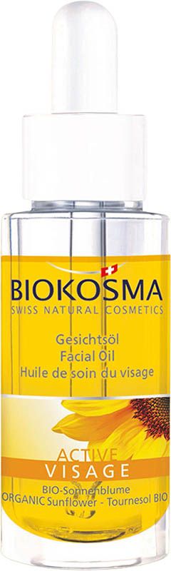 BIOKOSMA ACTIVE olio nutriente per il viso ricco 30ml