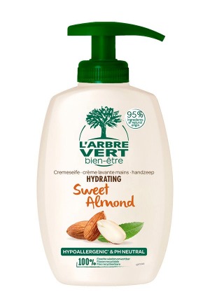 L'ARBRE VERT Eco Sapone per le mani alla mandorla 300ml