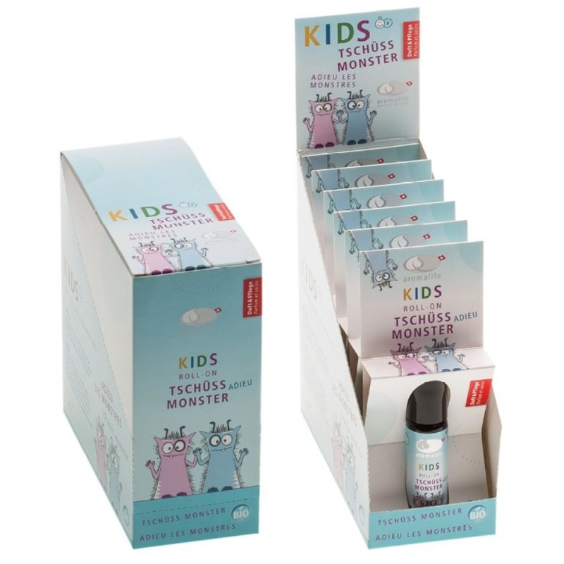 Aromalife Kids Roll-on Bye Monster 6 pezzi