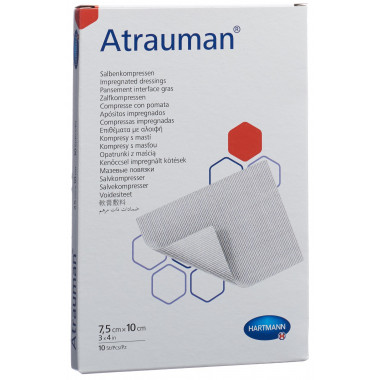 Atrauman pomata per impacchi 7,5x10cm sterile 10 pezzi