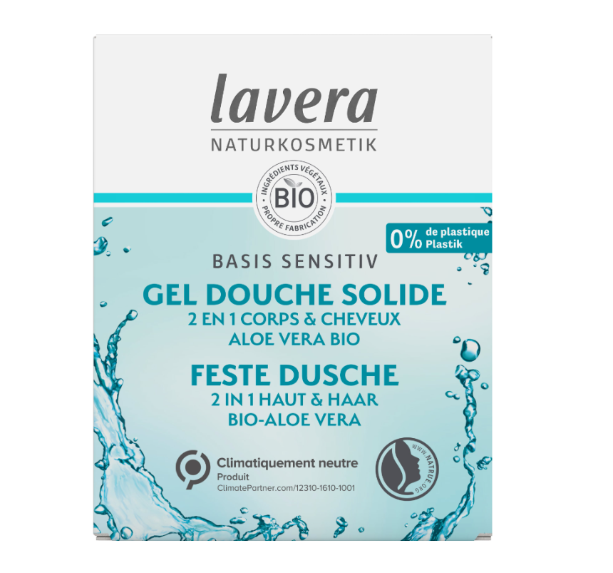 LAVERA Doccia Solida Base Pelle&Capelli sens 50g