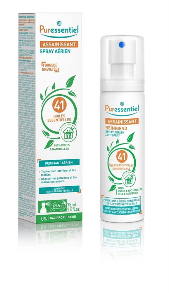Puressentiel Spray purificante per l'aria 41 oli essenziali 75ml