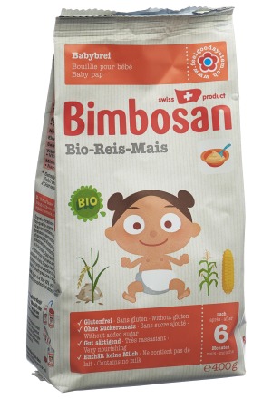Bimbosan riso-cornetto bio ricarica Btl 400g