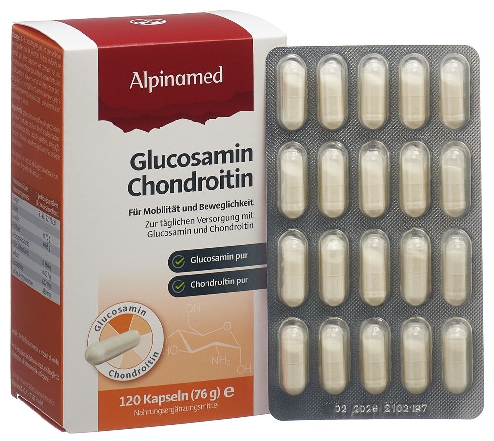 ALPINAMED Glucosamina Condroitina Capsule 120 Capsule