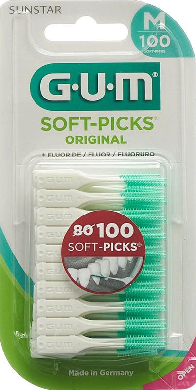 GUM Soft-Picks Original Medium 100 pezzi