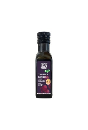 NaturKraftWerke olio di semi d'uva biologico 100 ml