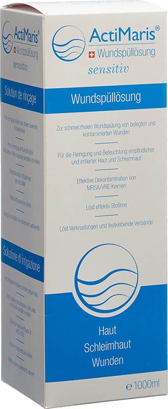 ActiMaris® soluzione sensibile per l'irrigazione delle ferite flacone da 1000 ml 