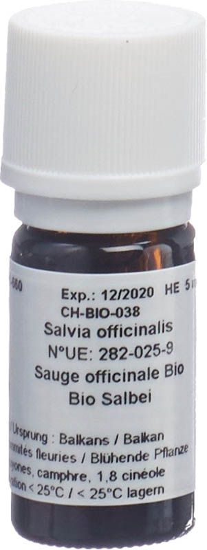 Aromasan Olio essenziale di salvia biologico 5ml