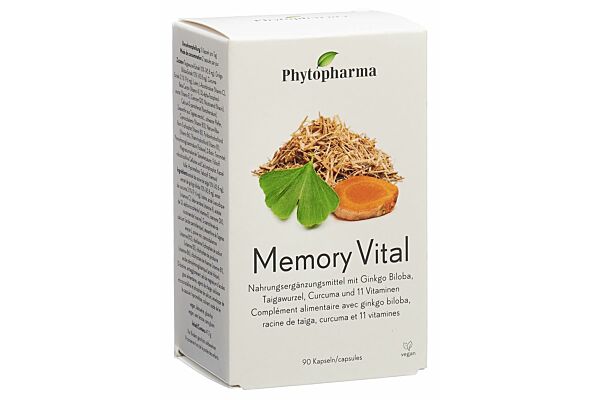 Phytopharma Memory Vital Capsule 90 Capsule