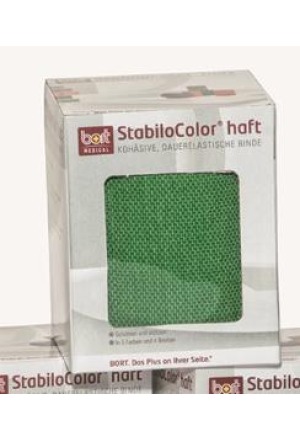 BORT STABILO COLOR benda 6cmx5m verde coesivo