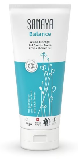 Sanaya Aroma&Bachblüt Gel doccia Balance Tb 200ml