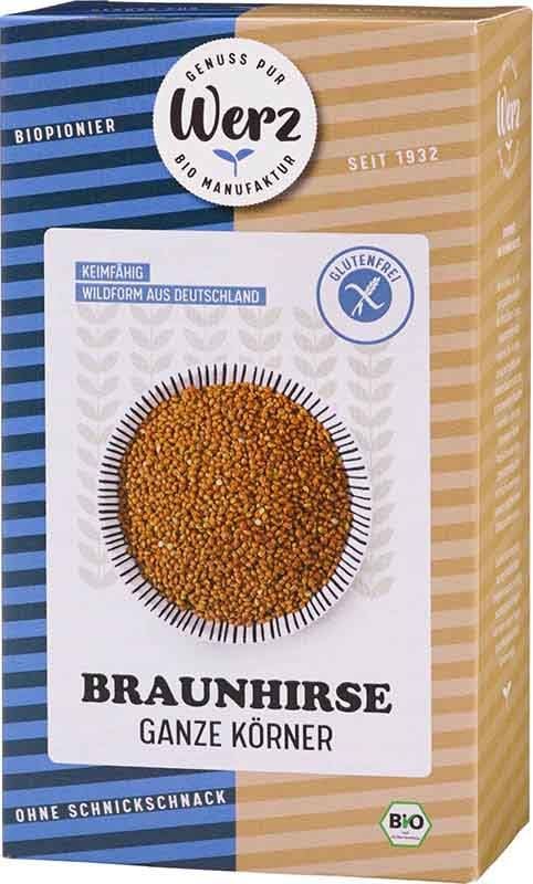 WERZ Miglio bruno intero germinabile biologico 500g