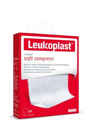 Leukoplast Cutisoft 7,5x7,5 cm 12 pezzi