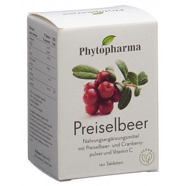Compresse di mirtillo rosso di Phytopharma 120 pezzi