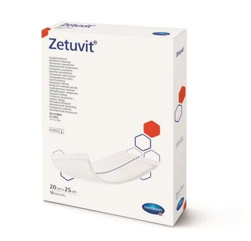 Zetuvit benda assorbente 20x25cm sterile 10 pezzi