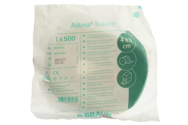 Askina Brauncel tamponi di cellulosa 500 pezzi
