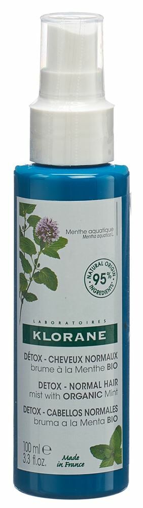 Klorane Acqua Menta Spray Biologico 100ml