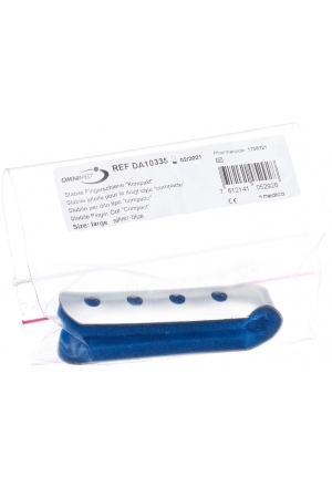 OMNIMED DALCO stecca per dita L blu argento