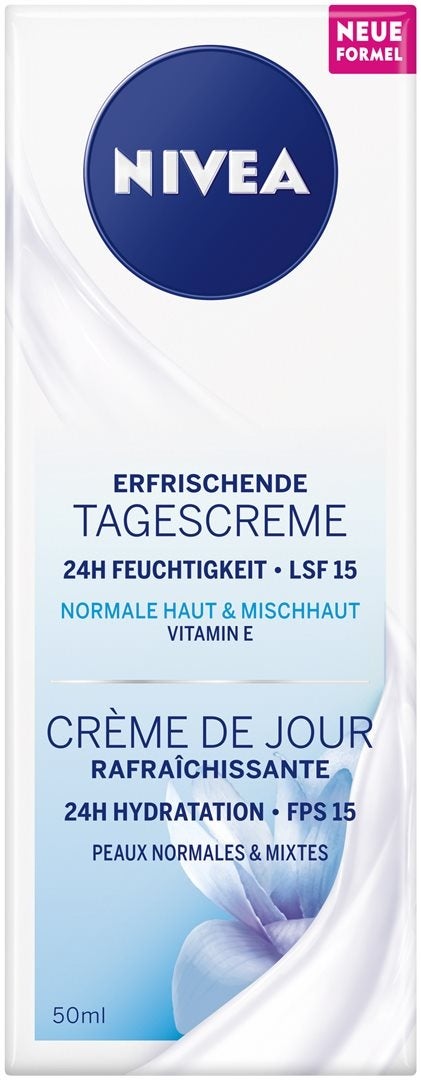 Nivea Feuchtigkeitsspendende Tagescrème für normale Haut 50ml