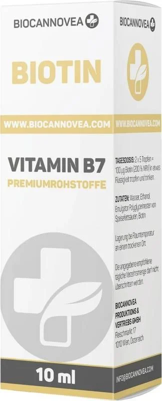 BIOCANNOVEA Biotina Vitamina B7 (n) Fl 10ml