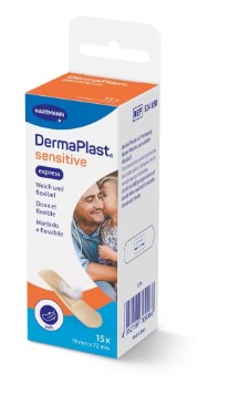 DermaPlast® Sens Express Strips 19x72mm 15 pezzi