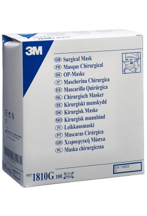 3M OP Mask Gentle Tipo II bianco 100 pezzi