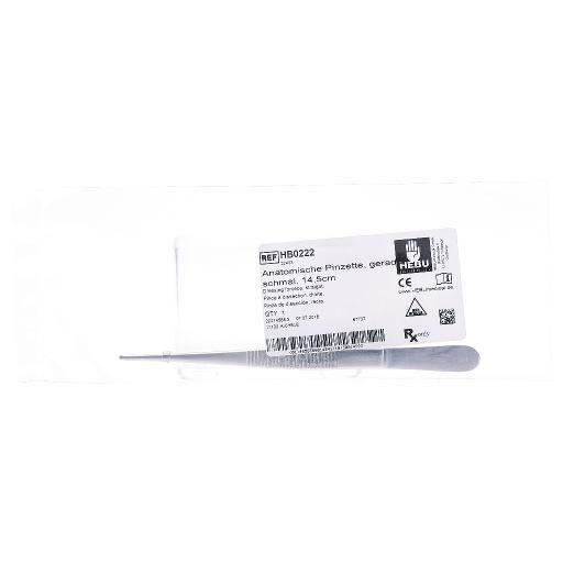 Pinzetta Butsch anatomica 14,5 cm