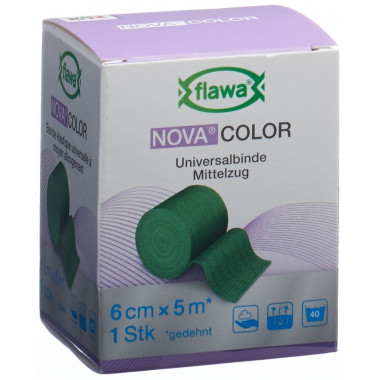 Flawa Nova Colour Ideal benda 6cmx5m verde