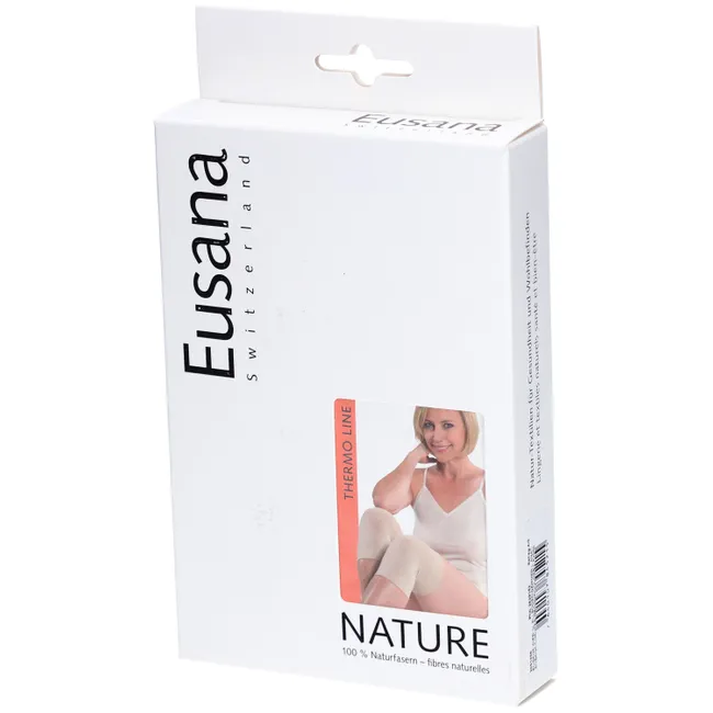 EUSANA scalda ginocchia e gomiti anat GrL ivoire 1 paio