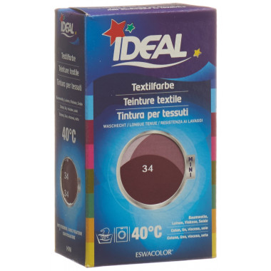 IDEAL MINI cotone colore No34 bordeaux