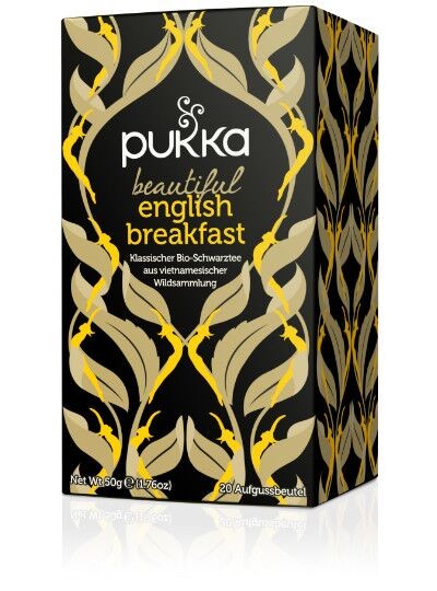 Pukka Elegant English Breakfast Thé bio Btl 20 Stück