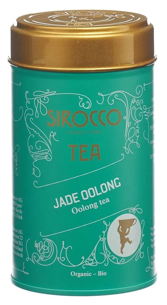 Lattina di tè Sirocco Medium Jade Oolong Ds 120g
