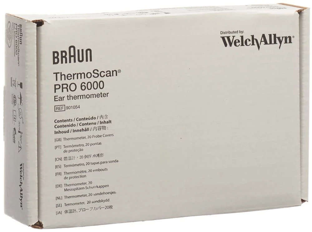 Termometro auricolare BRAUN ThermoScan PRO 6000 Welch Allyn
