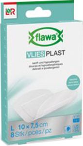 Flawa Vlies Plast strisce di gesso 7,5x10cm 8 pezzi