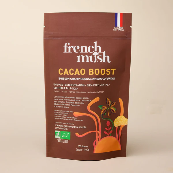 French Mush Miscela di estratti di funghi 3 volte in capsule 56 pezzi