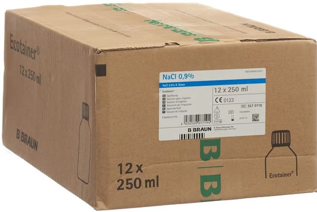 RINGER B. Braun Soluzione di risciacquo 250ml Ecotainer 12 pezzi