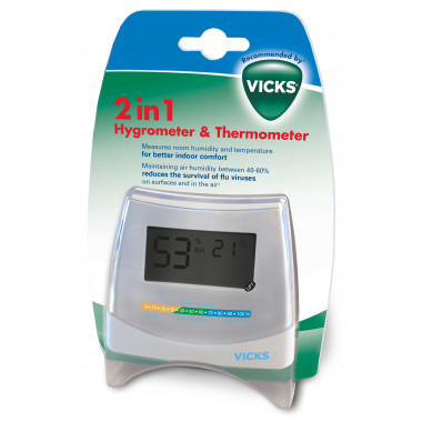 Vicks 2in1 Igrometro e termometro V70EMEA