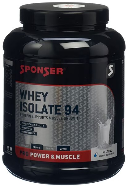 SPONSER® Isolato di siero di latte 94 Neutro Ds 850g