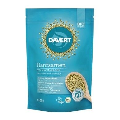 DAVERT semi di canapa doypack bio 150g
