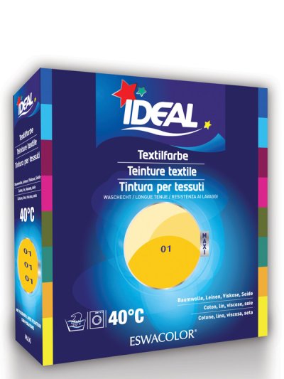 IDEAL MAXI Cotone Colore No01 giallo
