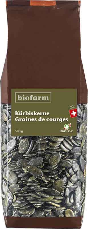 Semi di zucca Biofarm Bud CH Btl 500g