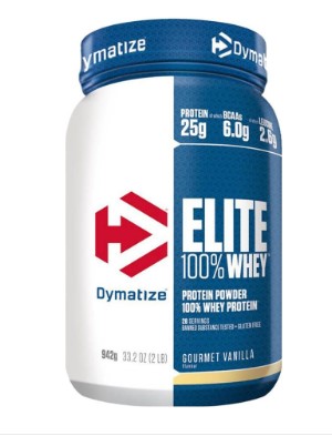 DYMATIZE Elite Whey Gourmet Vanilla 942g
