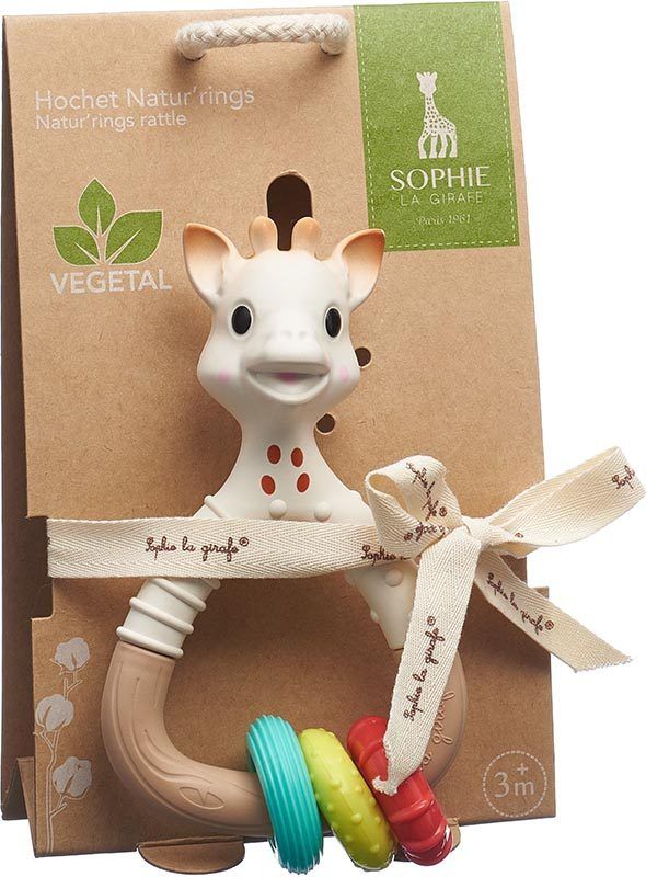 Sophie la girafe sonaglio Natur'rings