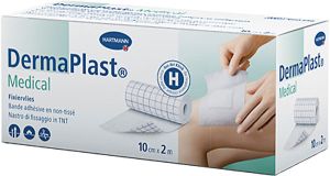 Velo di fissaggio medicale DermaPlast 10cmx2m