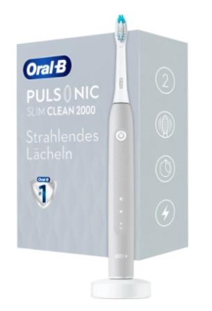 Oral-B Pulsonic Slim Clean 2000 grau