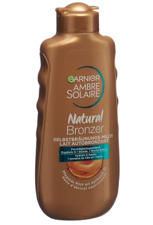 AMBRE SOLAIRE Latte autoabbronzante Natural Bronz 200ml