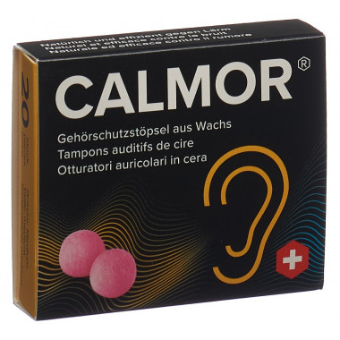 Tappi per orecchie in cera Calmor 20 pezzi
